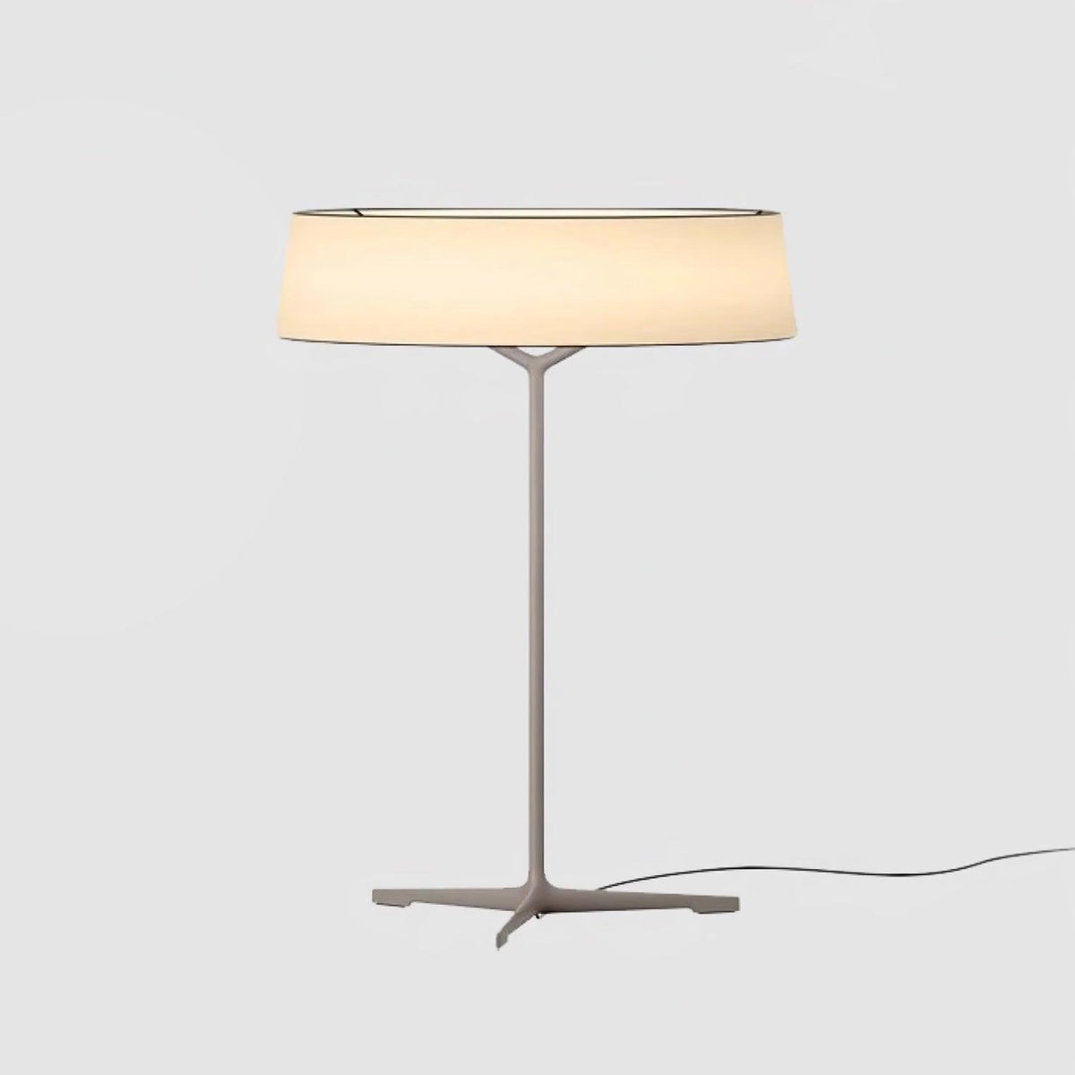 Linivira lampă de masă din pânză în stil scandinav