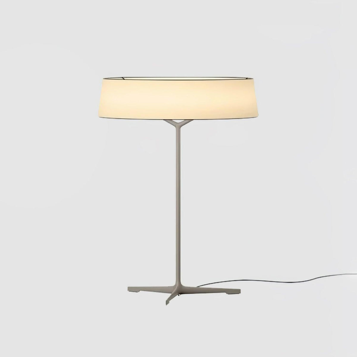 Linivira lampă de masă din pânză în stil scandinav
