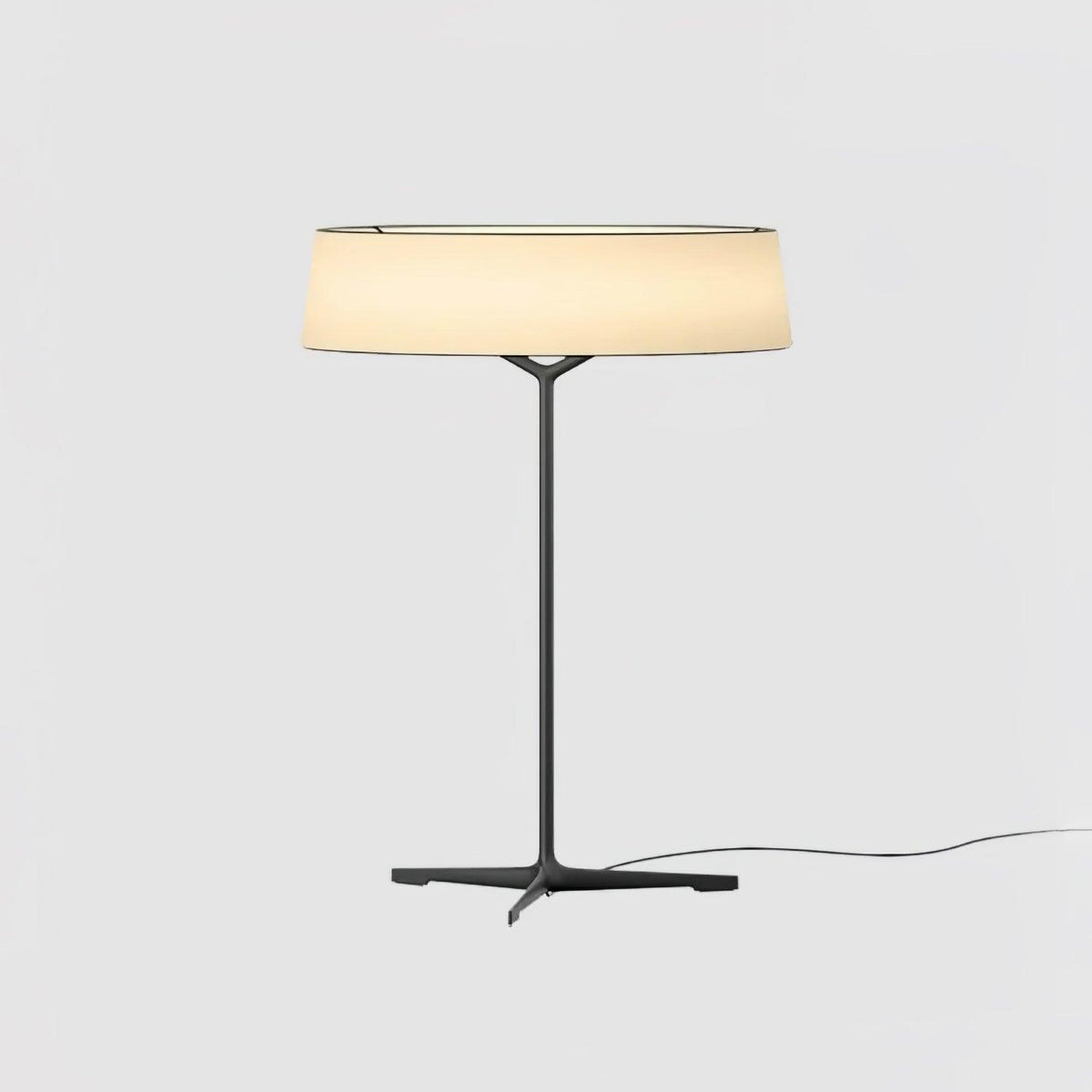 Linivira lampă de masă din pânză în stil scandinav