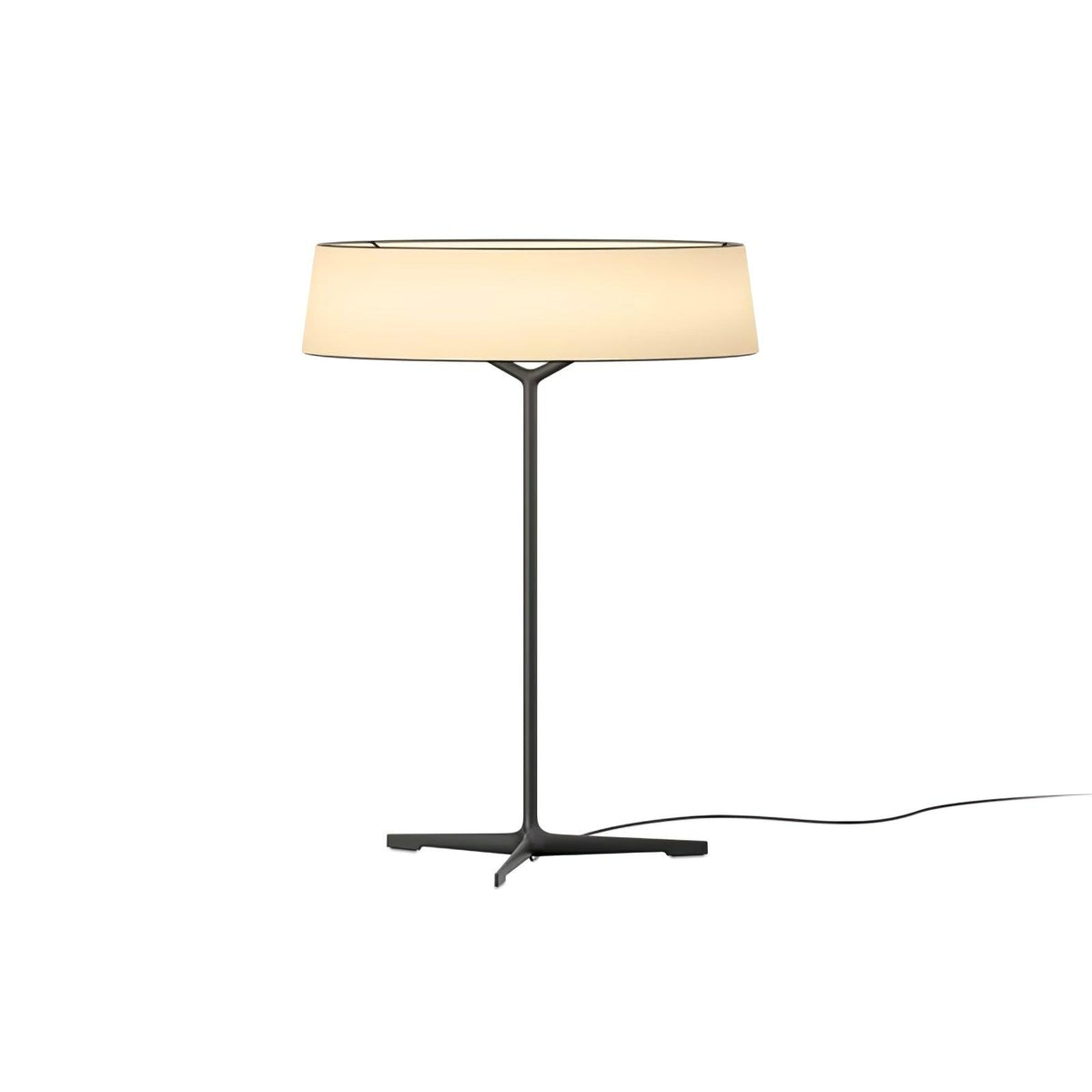 Linivira lampă de masă din pânză în stil scandinav