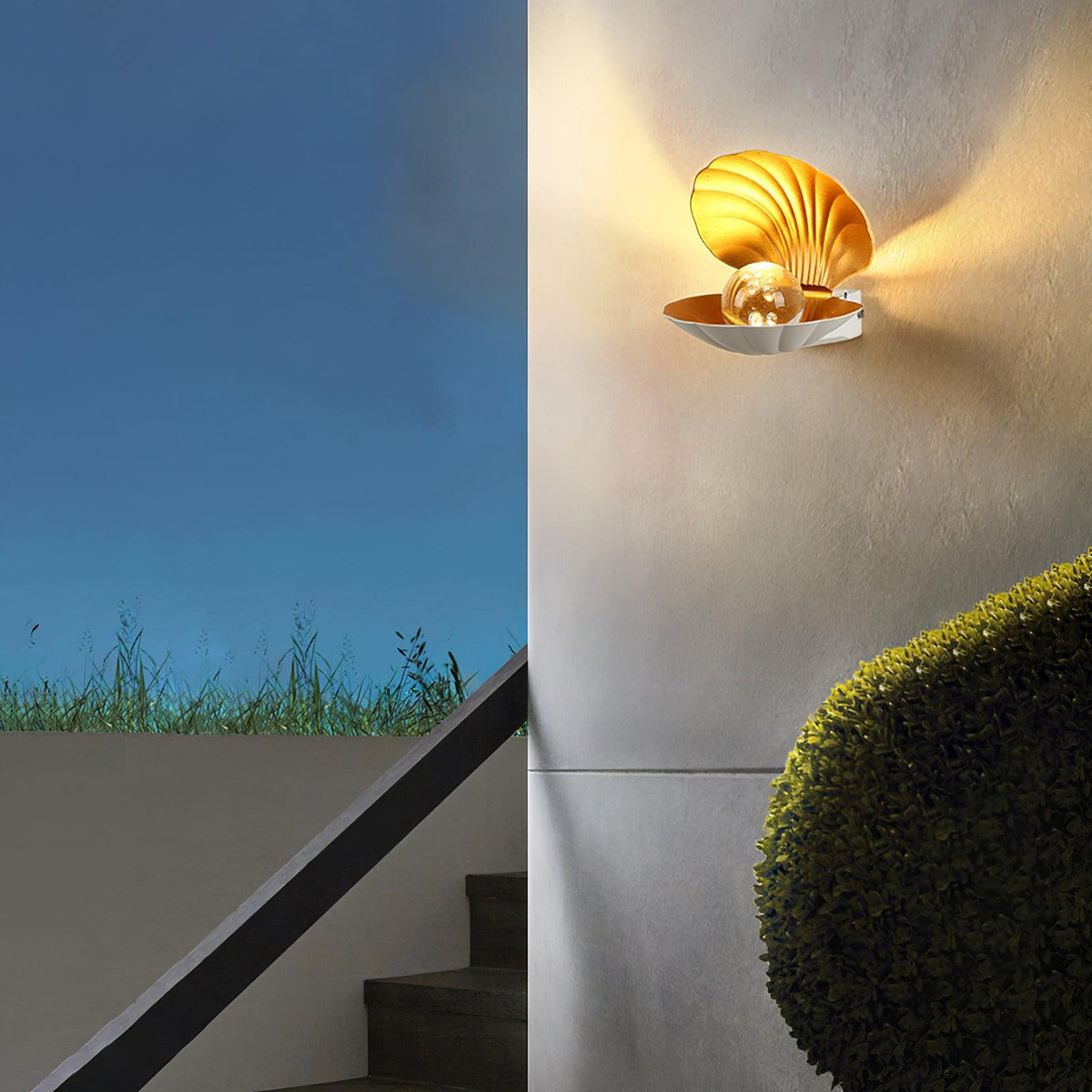 Lumieria aplică de perete Pearl Clam