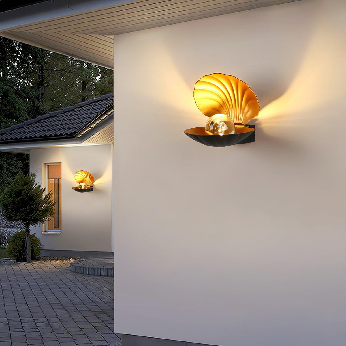 Lumieria aplică de perete Pearl Clam