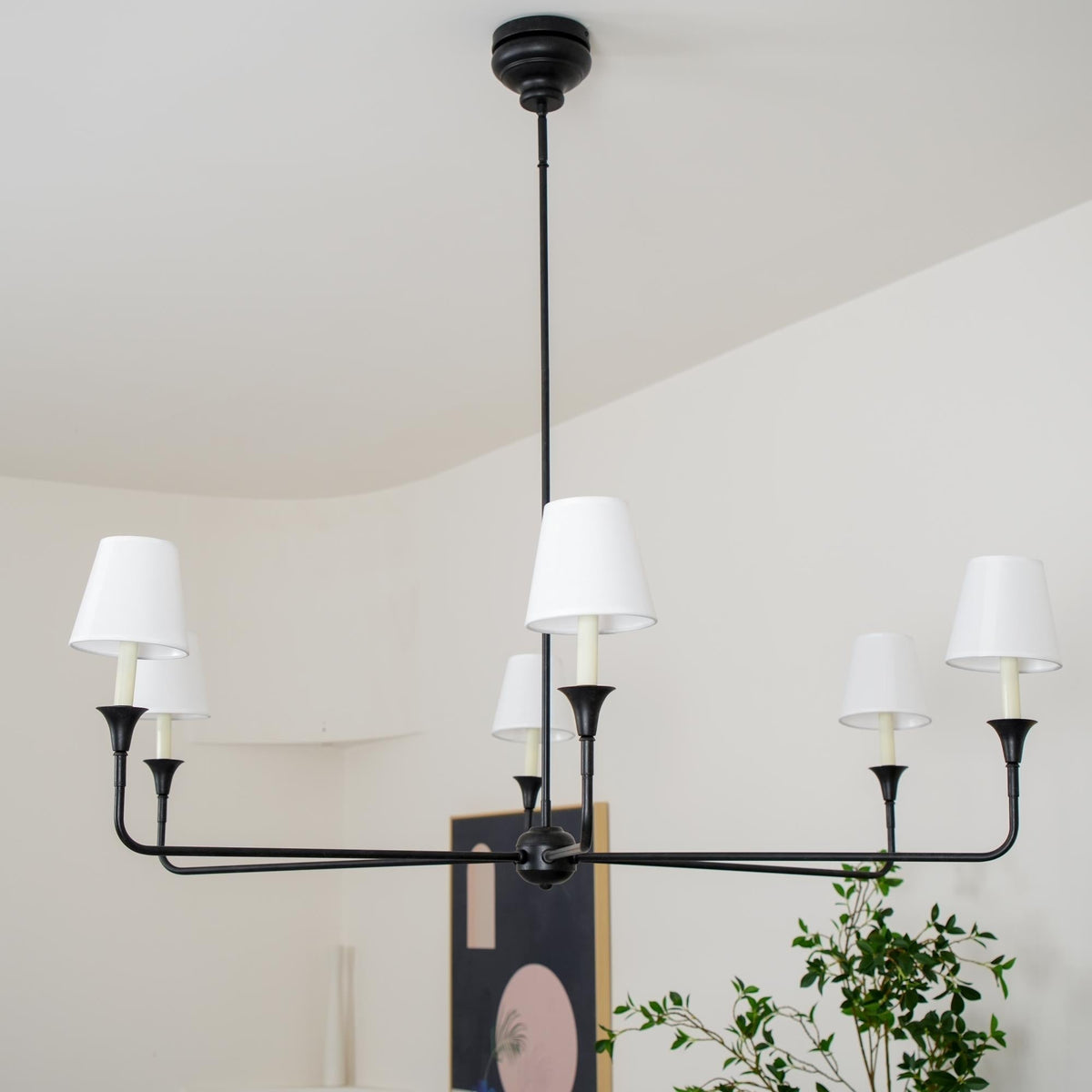 Arthaila candelabru Vintage industrial Grande material textil