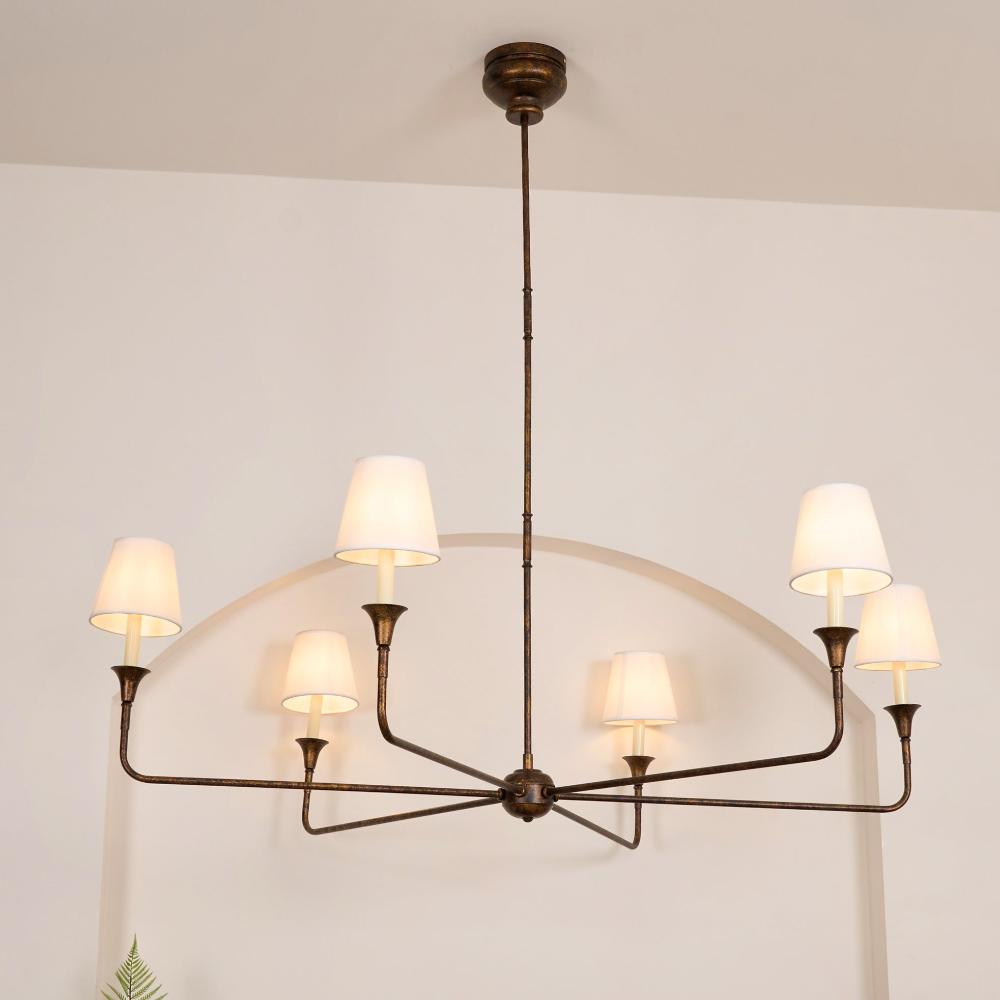 Arthaila candelabru Vintage industrial Grande material textil