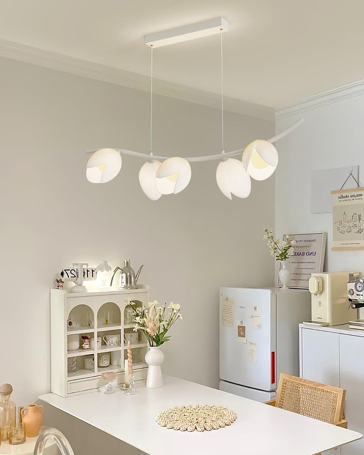 Pistachio lampă suspendată, elegantă, în stil de artă nordică