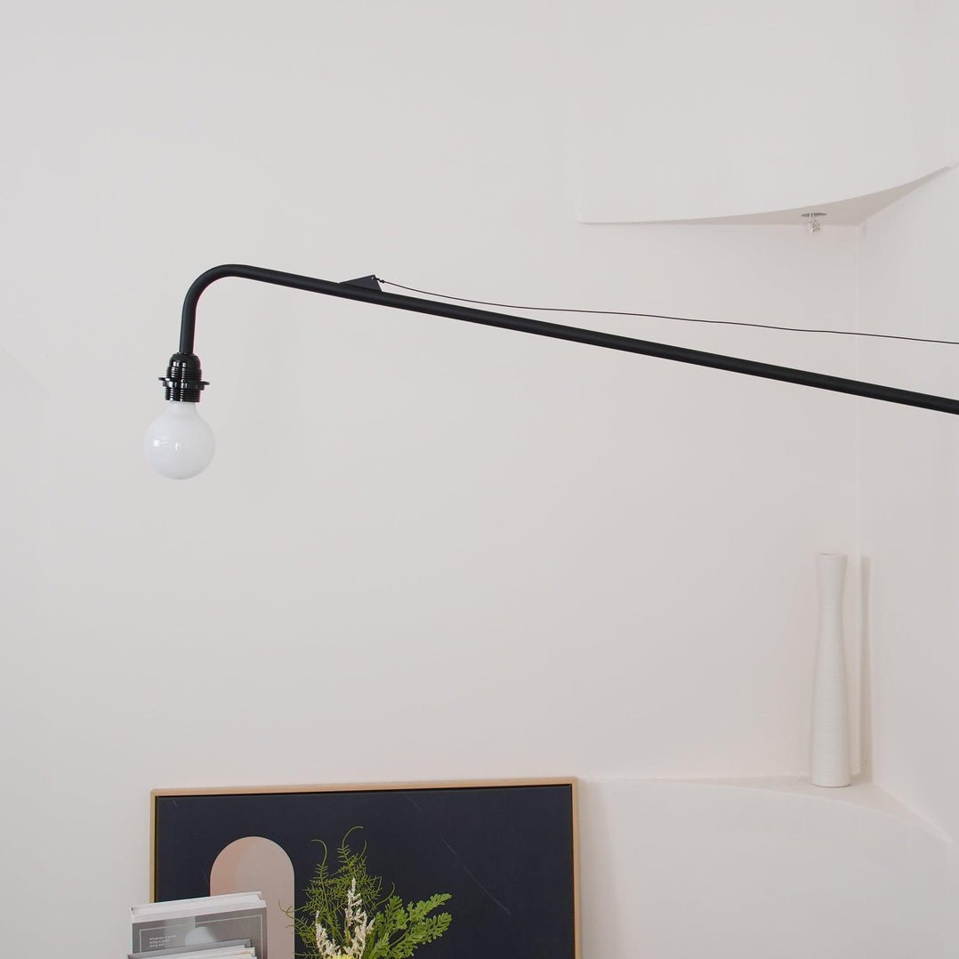 Blu aplică de perete modernă, minimalistă