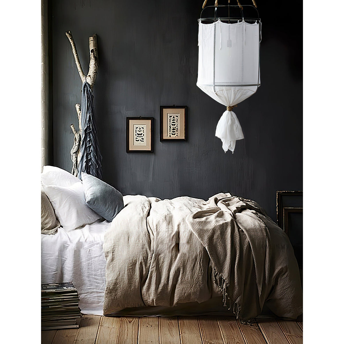 Erina candelabru din in