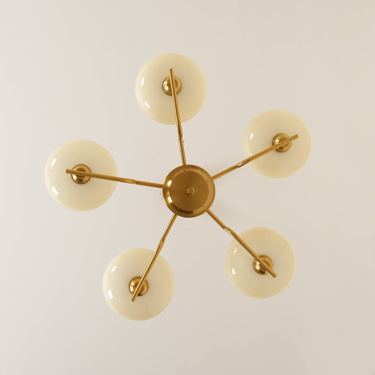 Candy candelabru din sticlă