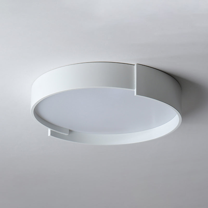 Arisha plafonieră aplicată modernă rotundă cu LED în două straturi