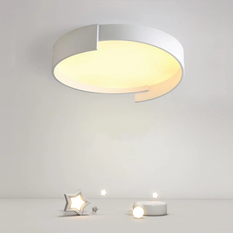 Arisha plafonieră aplicată modernă rotundă cu LED în două straturi