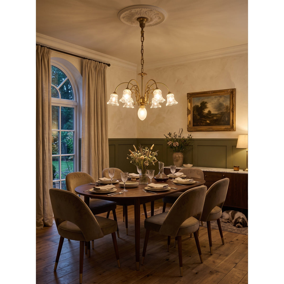 Sedgemere candelabru aveline