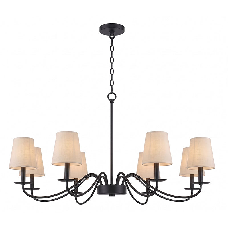 Cirerira candelabru cu ramuri din țesătură