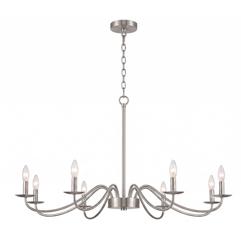 Cirerira candelabru cu ramuri din țesătură