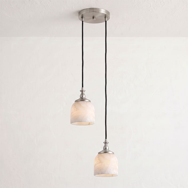 Stonewick candelabru din alabastru, în grup