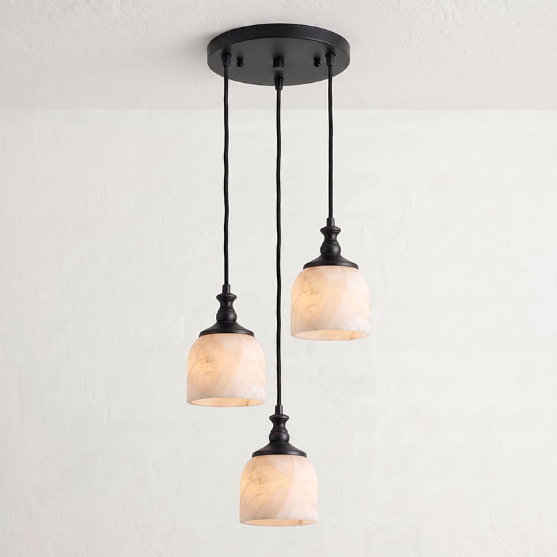 Stonewick candelabru din alabastru, în grup