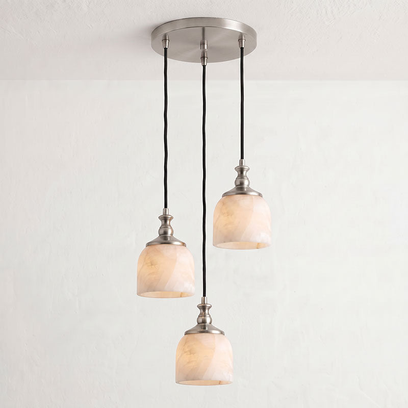 Stonewick candelabru din alabastru, în grup