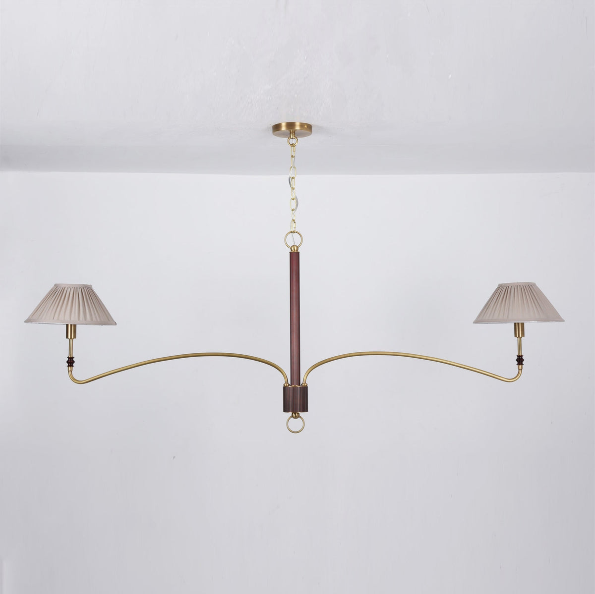 Fayron candelabru, plisat