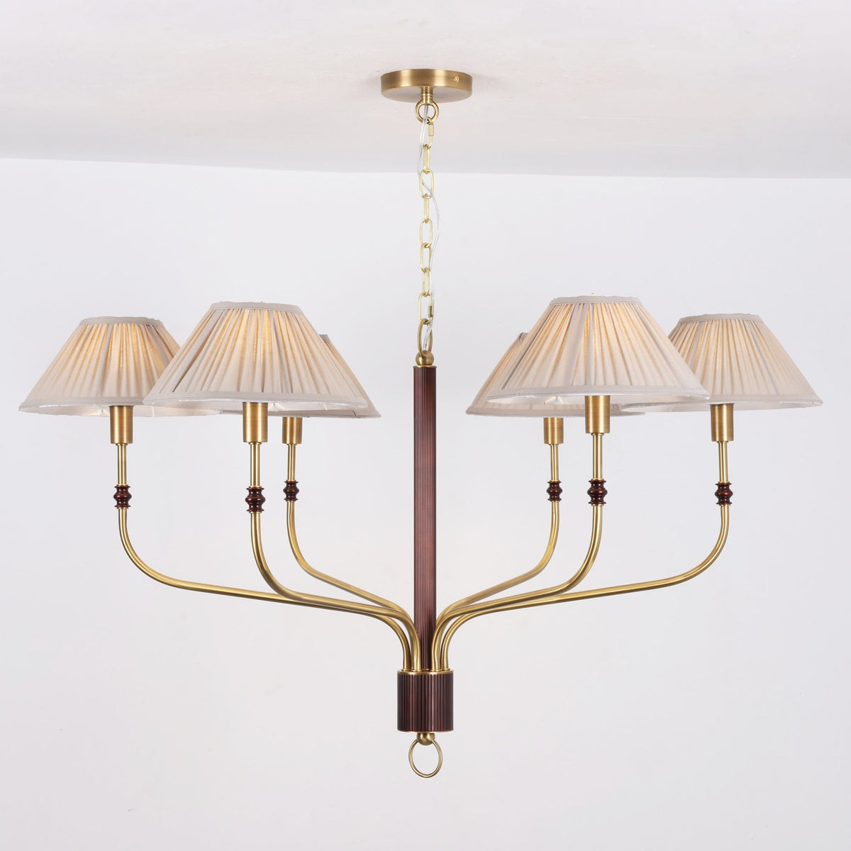 Fayron candelabru, plisat