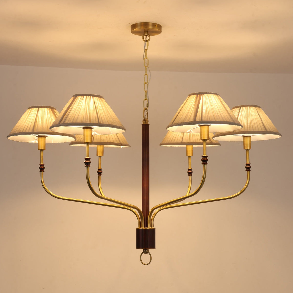 Fayron candelabru, plisat