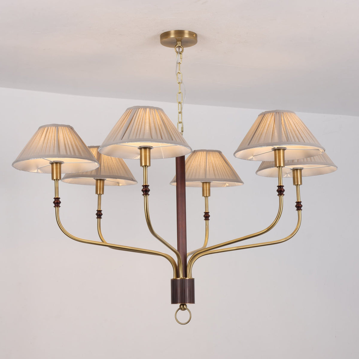Fayron candelabru, plisat