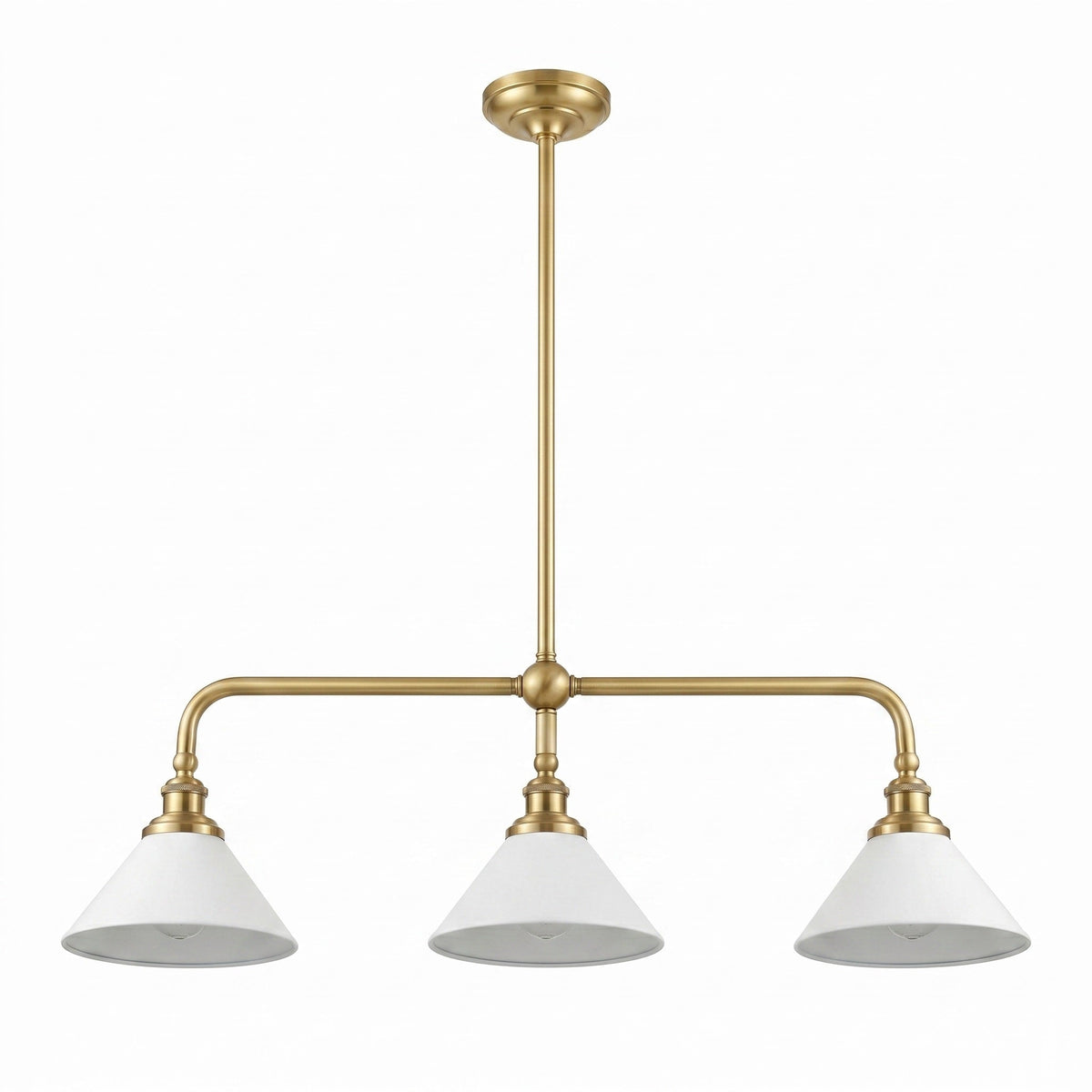 Oriivaria Eleganță din alamă candelabru 3 surse de lumină