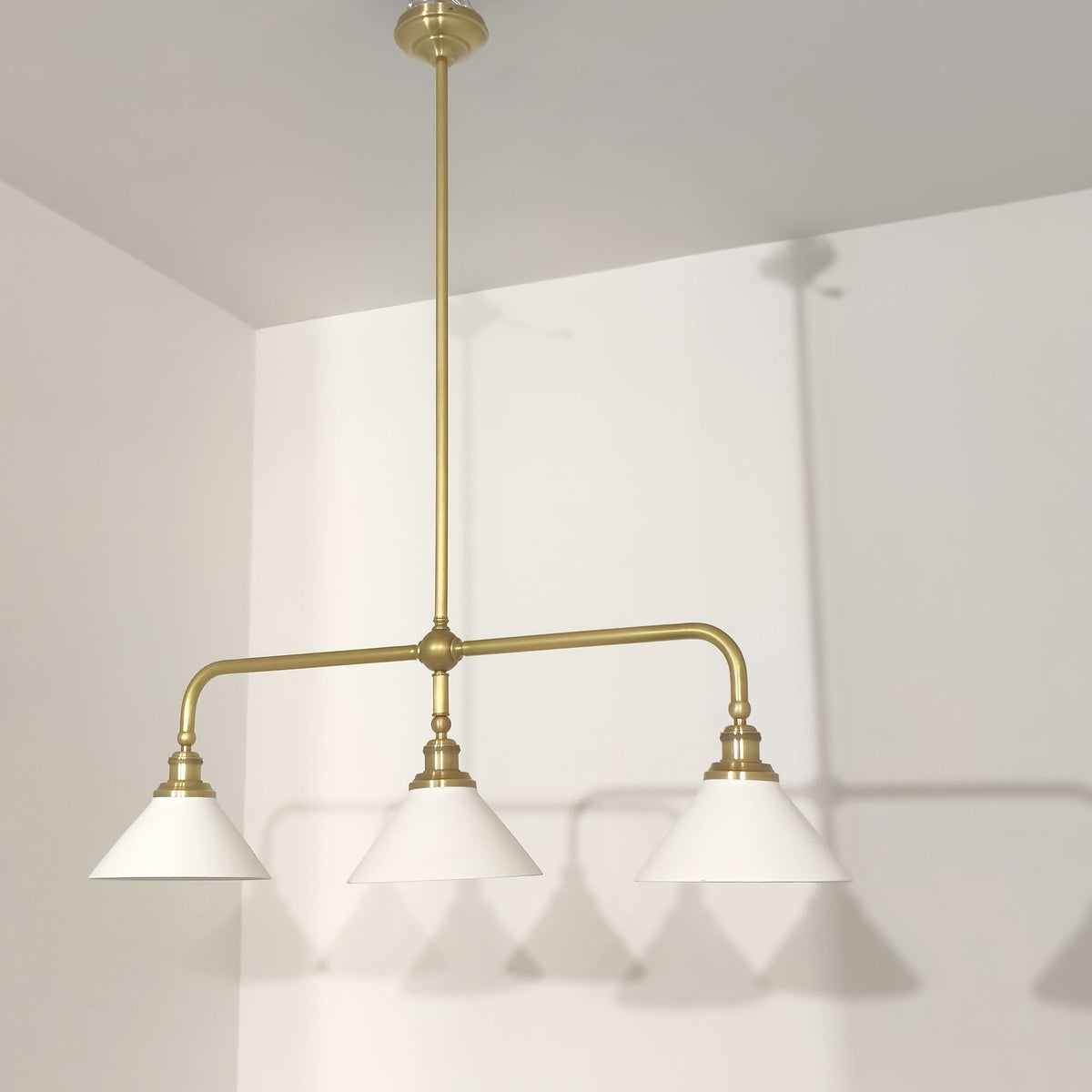 Oriivaria Eleganță din alamă candelabru 3 surse de lumină