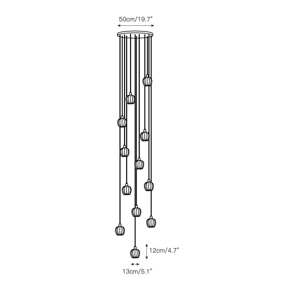 Orelivissa candelabru