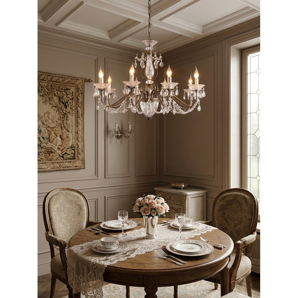 Venatici candelabru din cristal