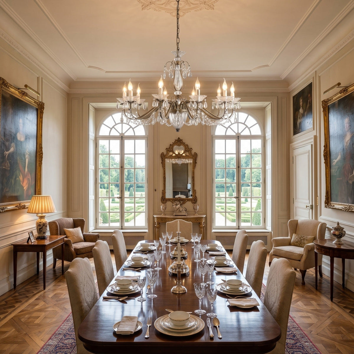 Venatici candelabru din cristal