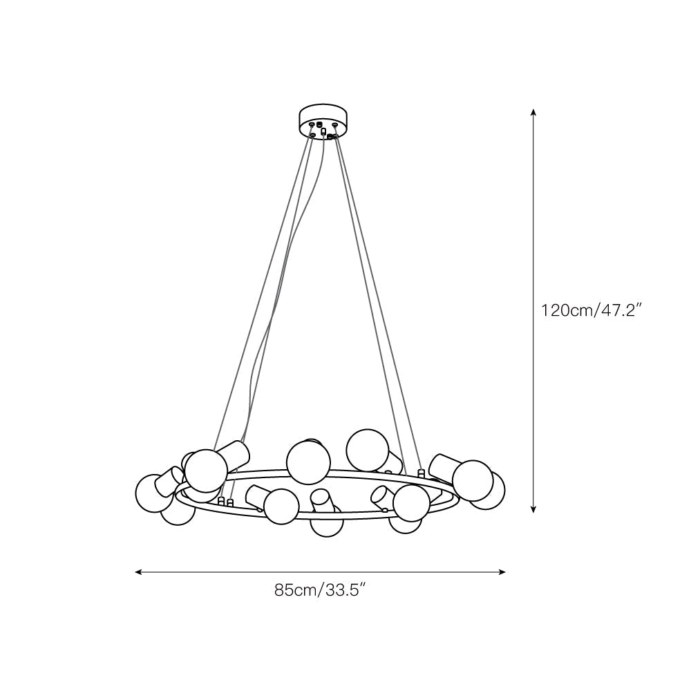Nororine candelabru