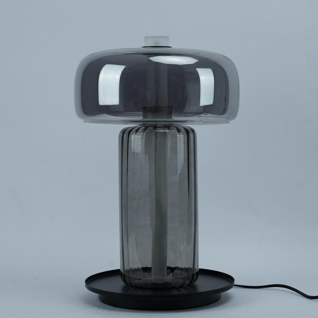Svora lampă de masă modernă din sticlă