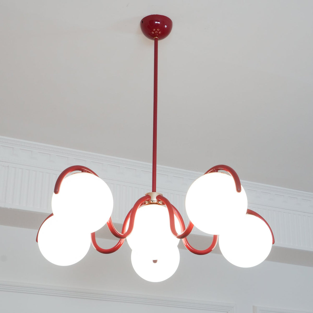 Wryn Curve candelabru liniar