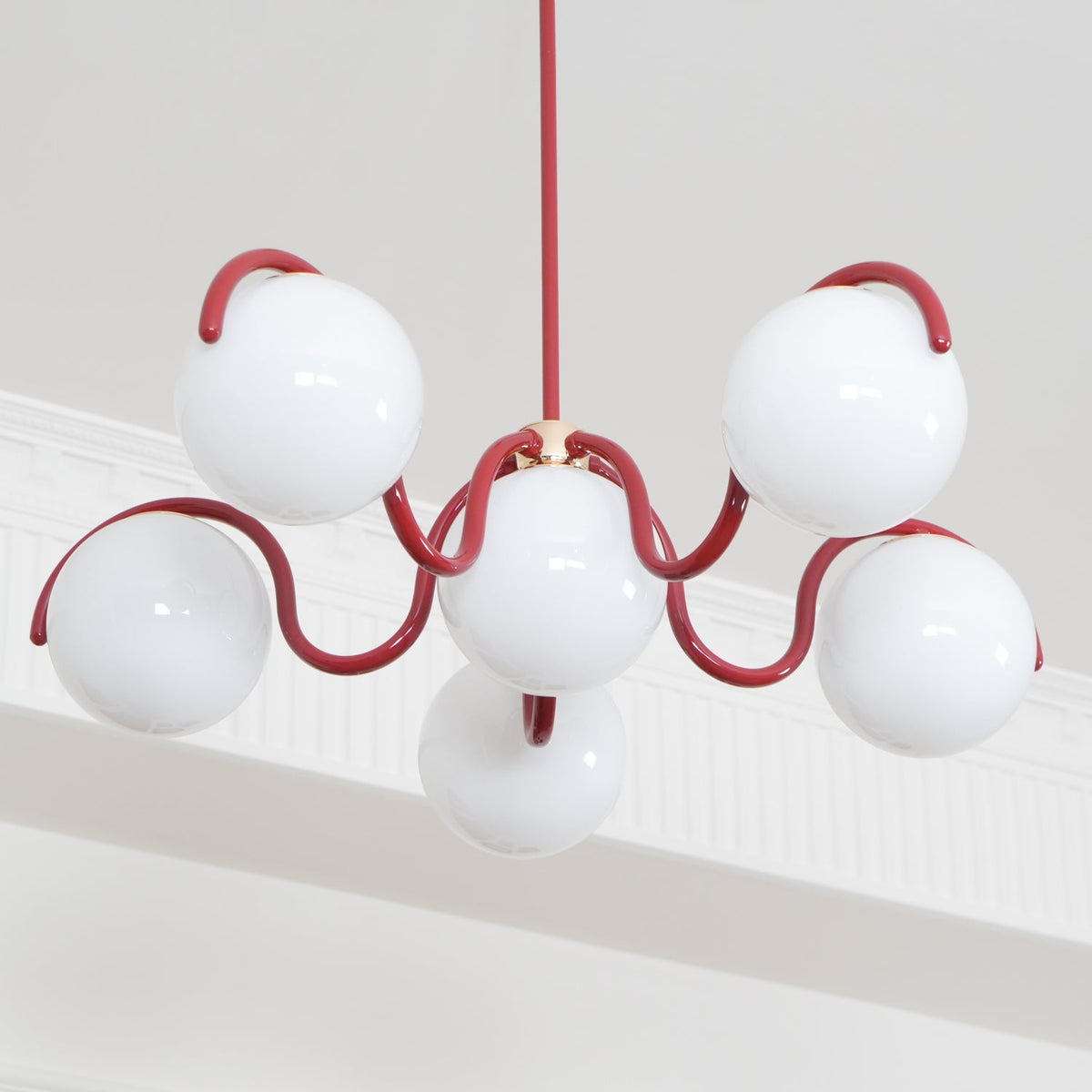 Wryn Curve candelabru liniar