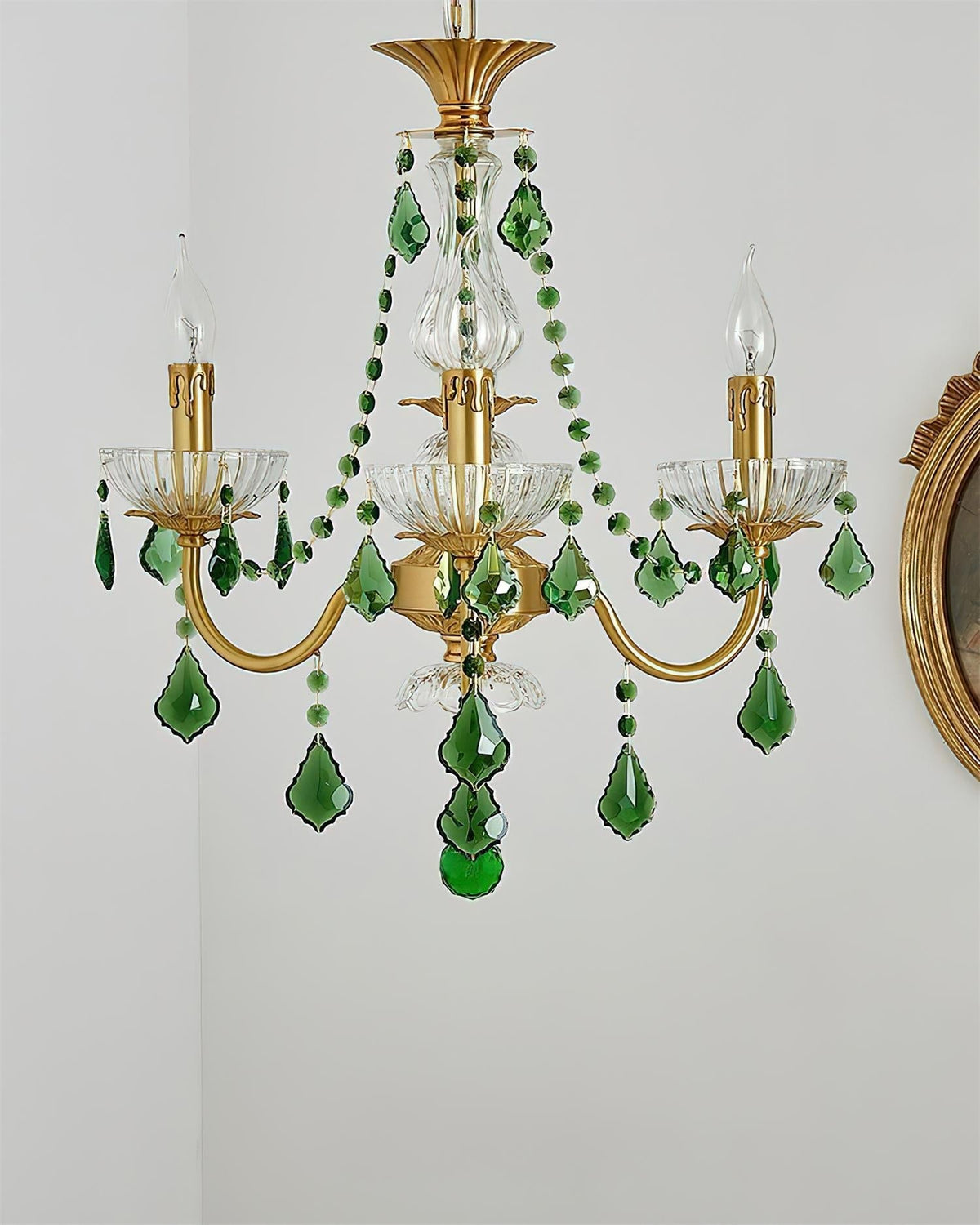Emeralda candelabru