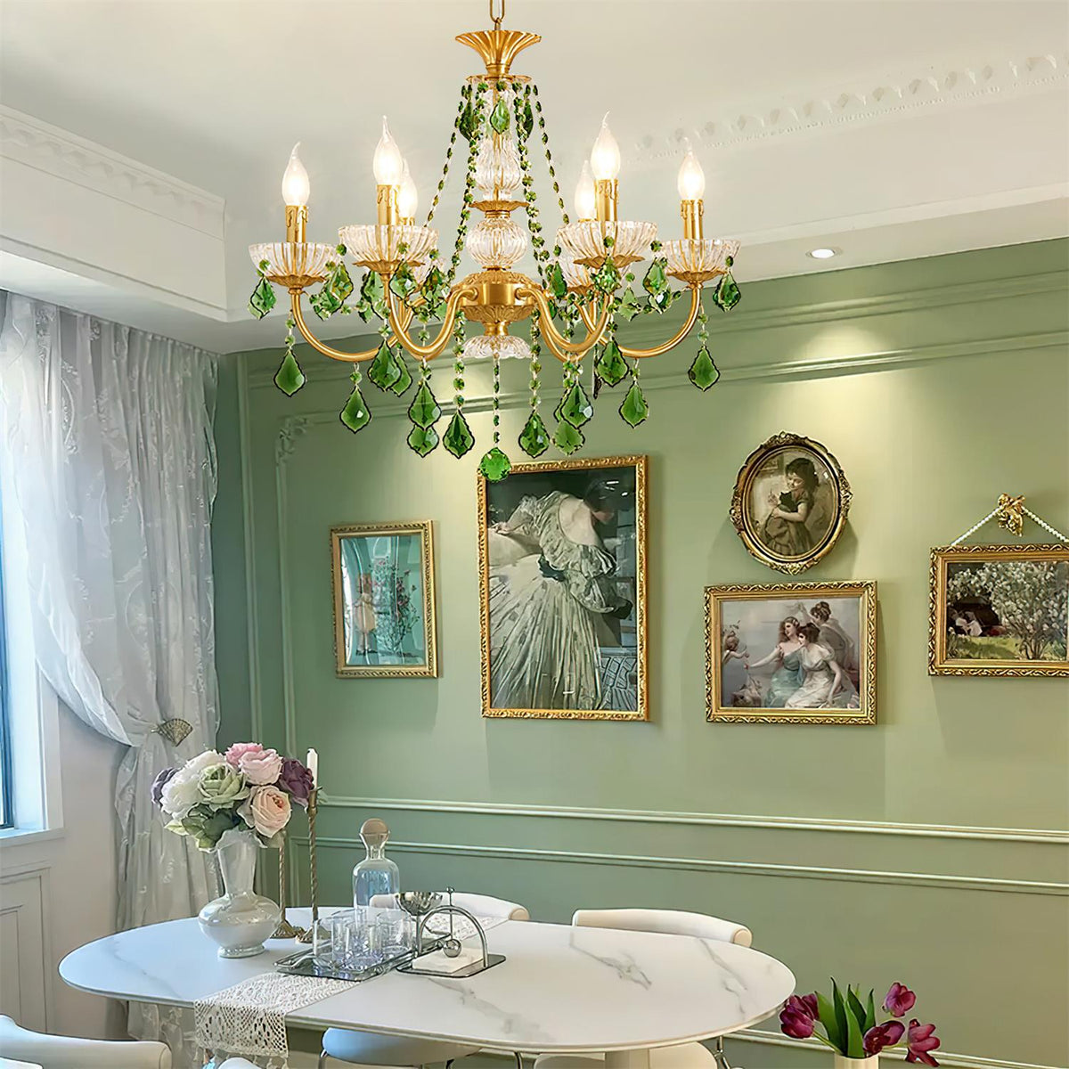 Emeralda candelabru