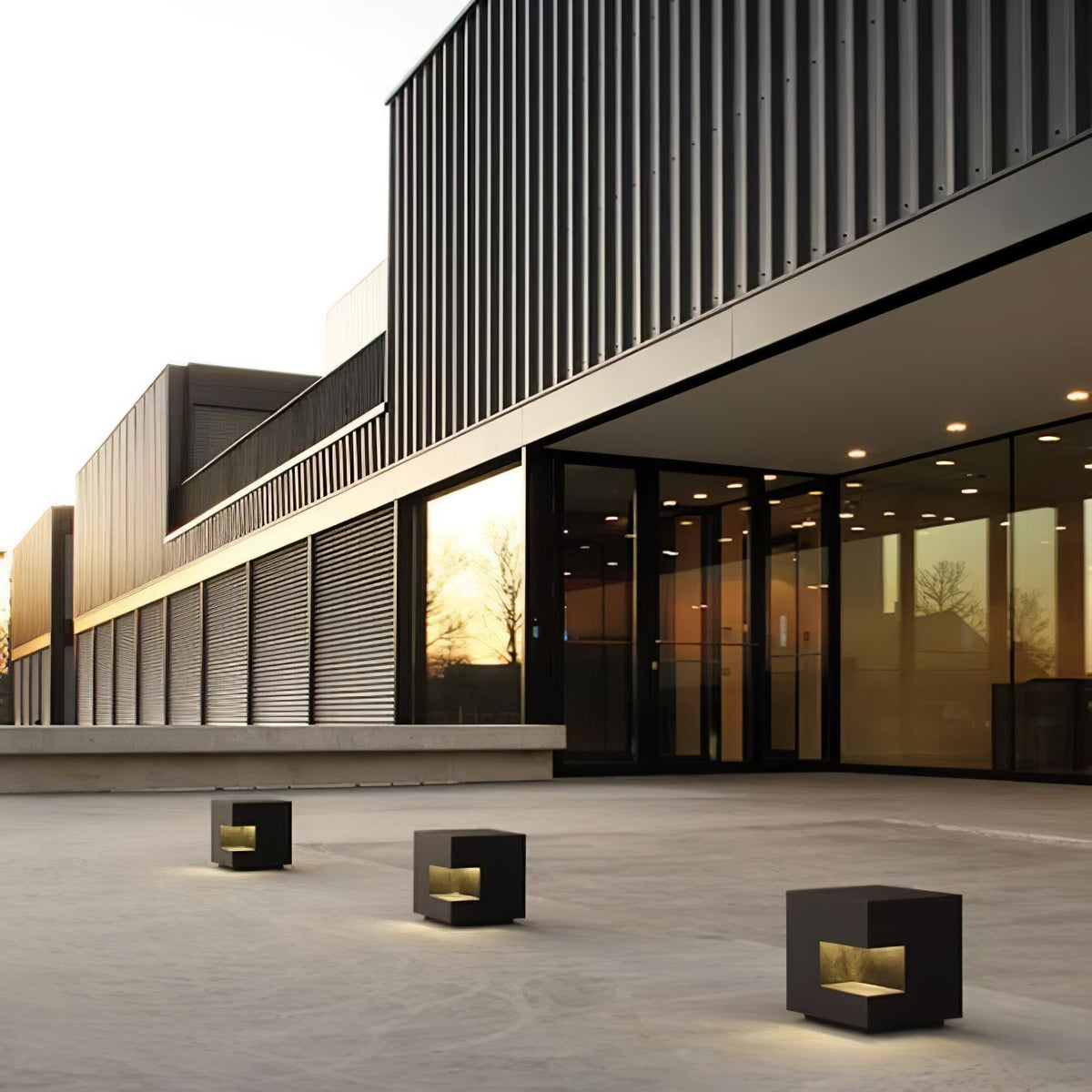 Aki corp de iluminat pentru exterior din acril, modern