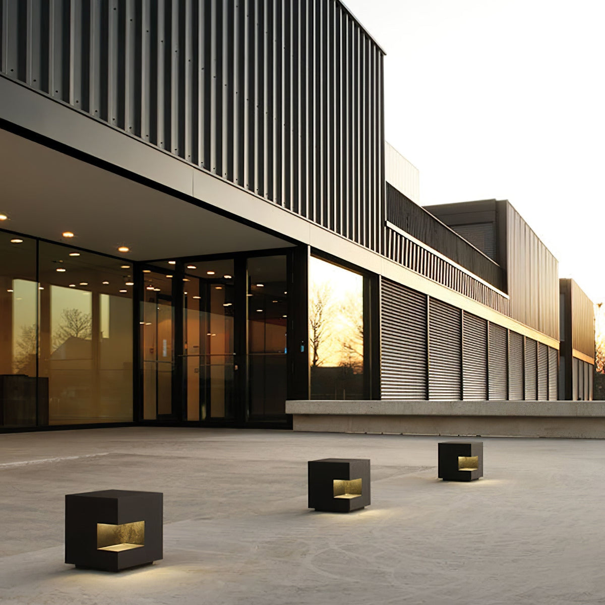 Aki corp de iluminat pentru exterior din acril, modern