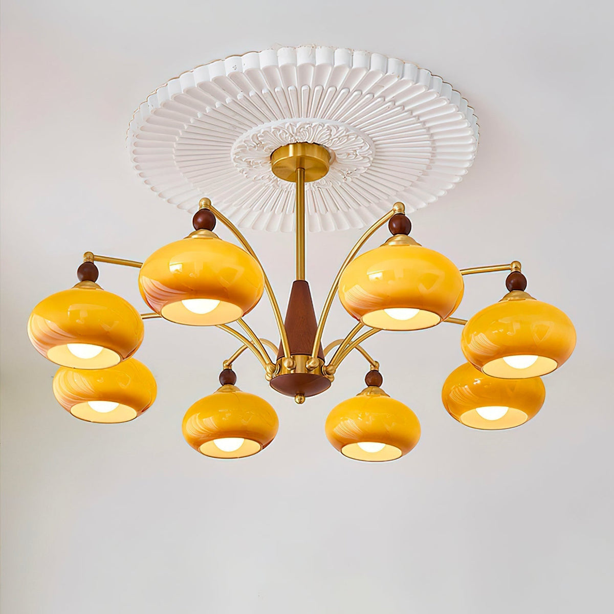 Charlotte candelabru, retro, în grup