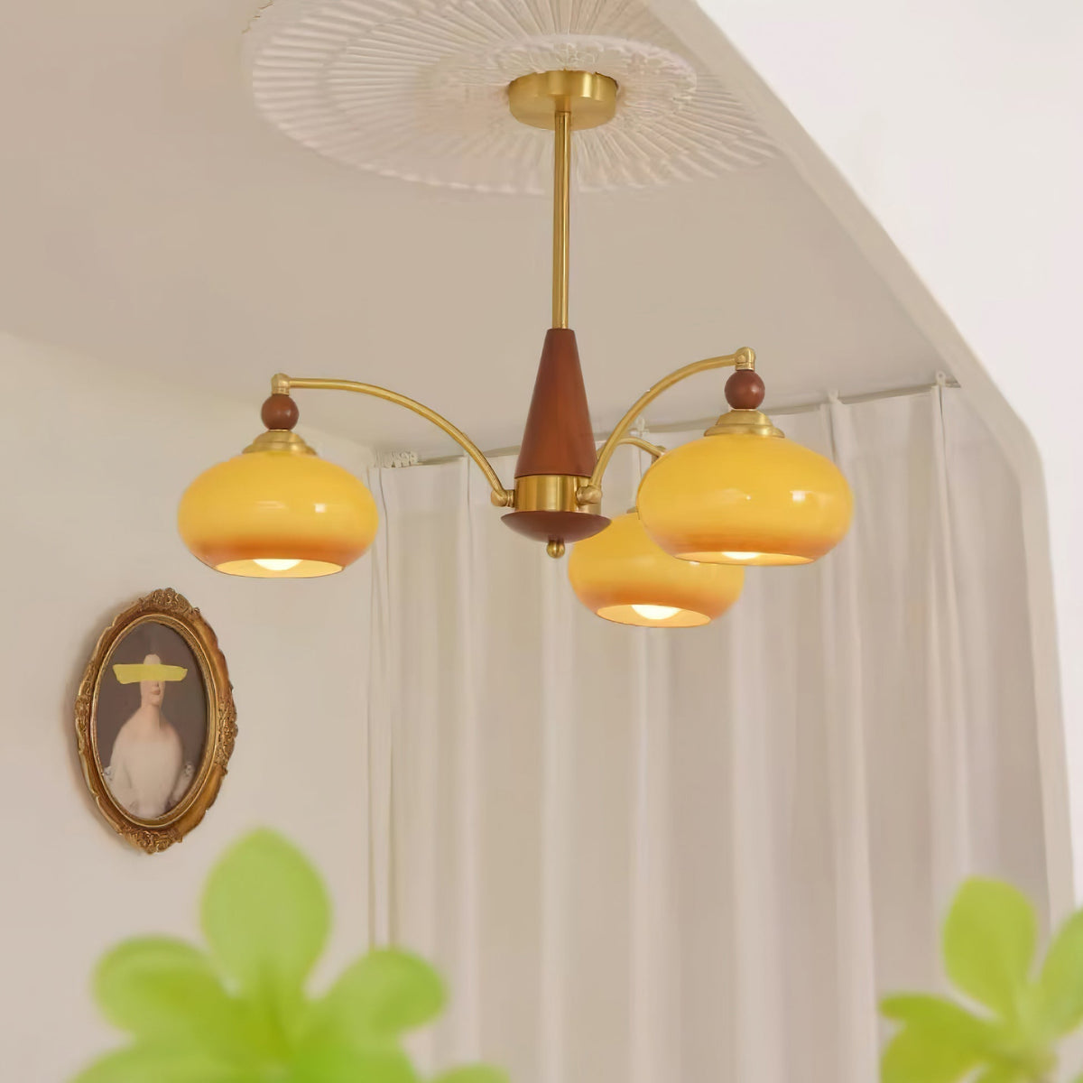 Charlotte candelabru, retro, în grup