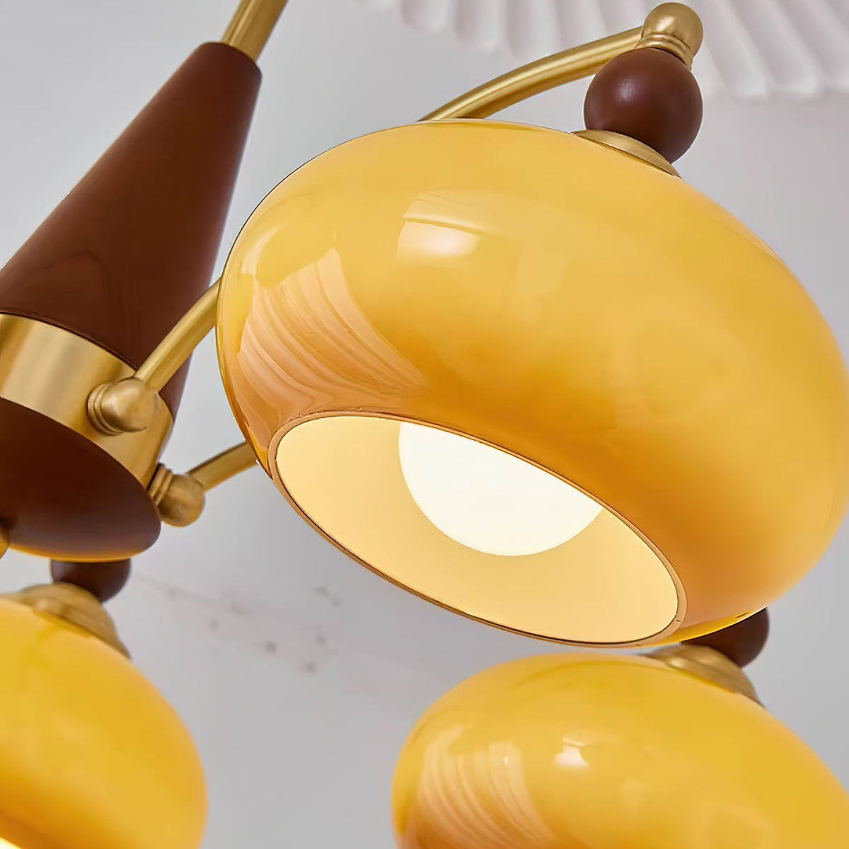 Charlotte candelabru, retro, în grup