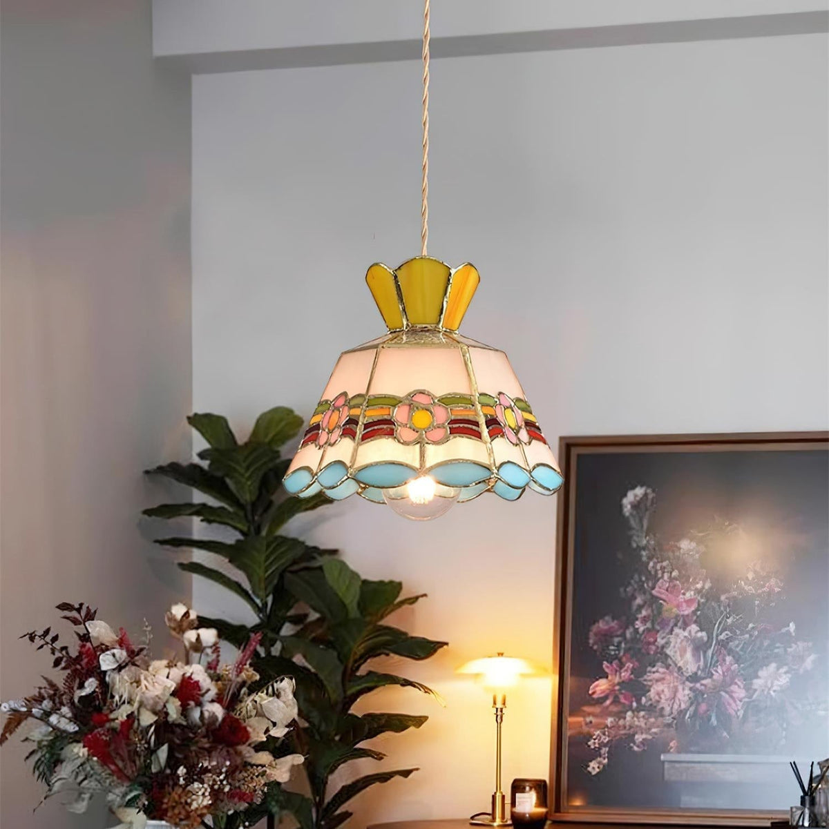 Garden lampă suspendată din sticlă