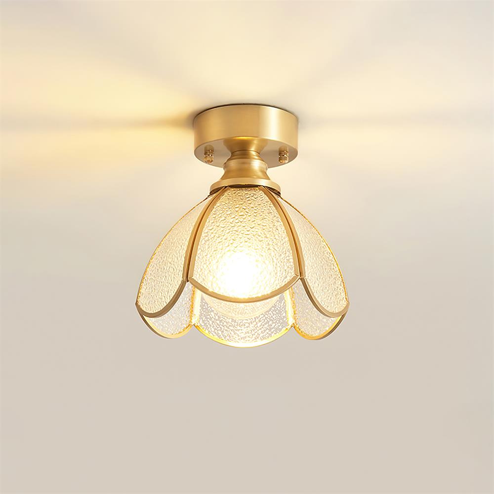 Nexo Tiffany Style plafonieră din sticlă colorată