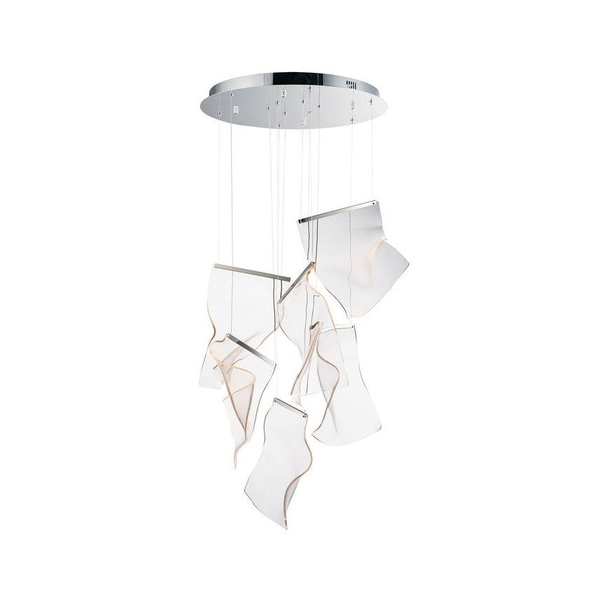 Lucuian candelabru Acrilic LED Abstract Flotant