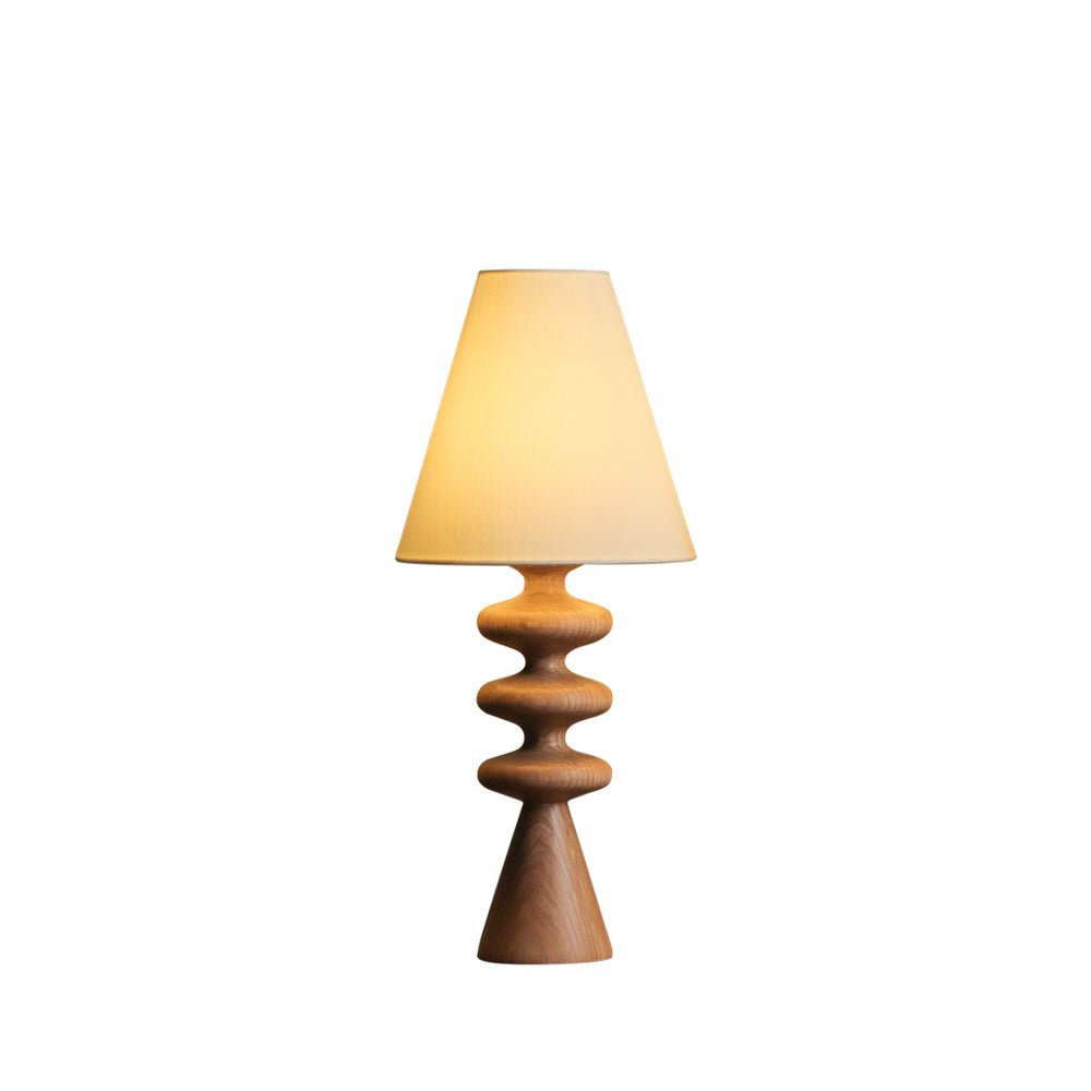 Zelms lampă de masă modernă din lemn