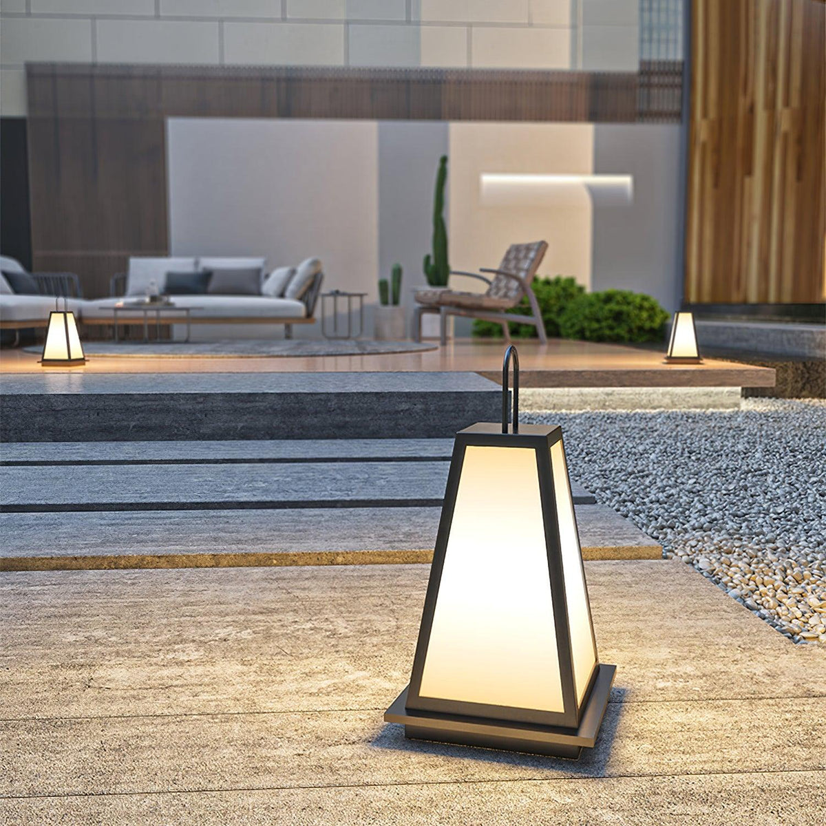 Cilo corp de iluminat pentru exterior, minimalist