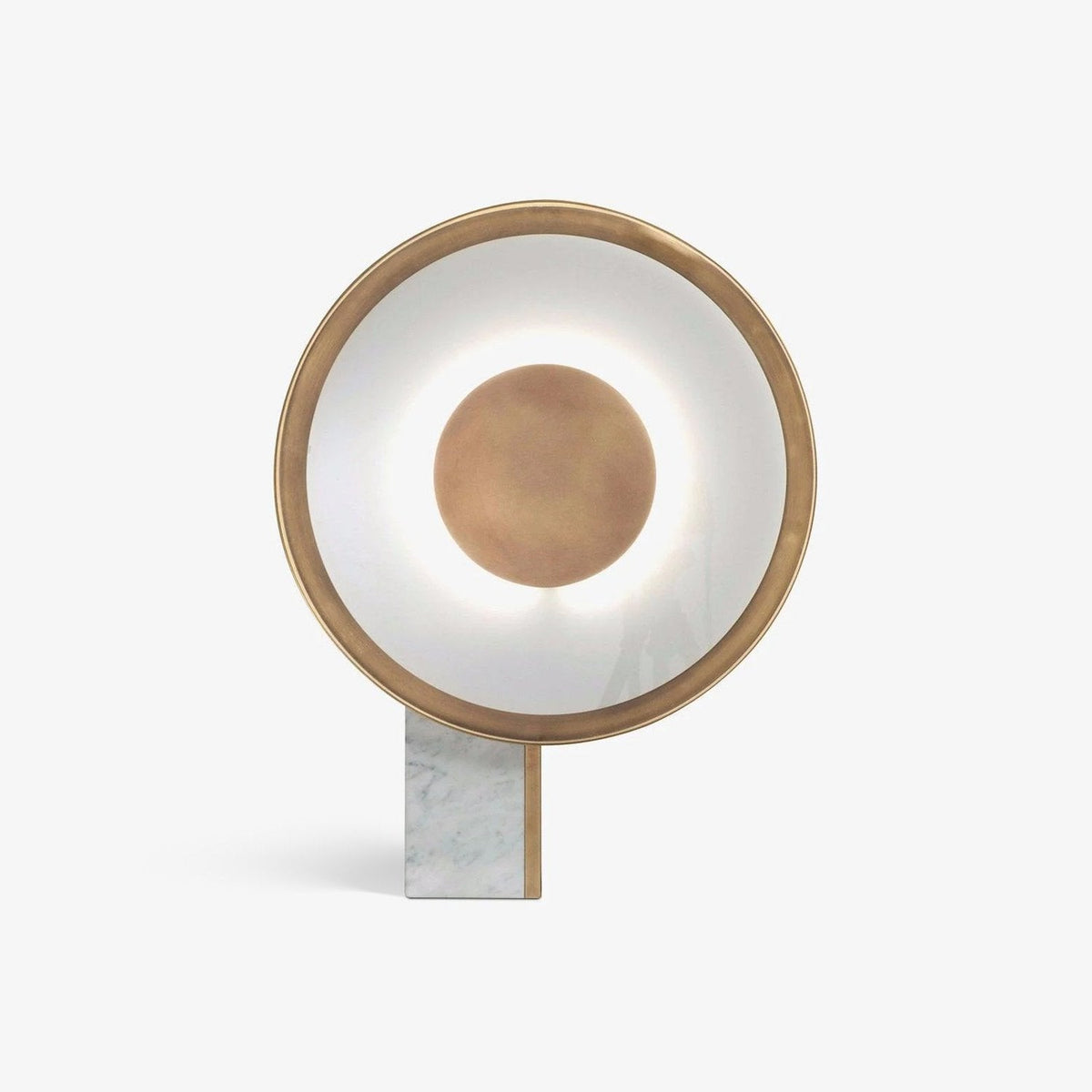 Tessain lampă de masă minimalistă din marmură
