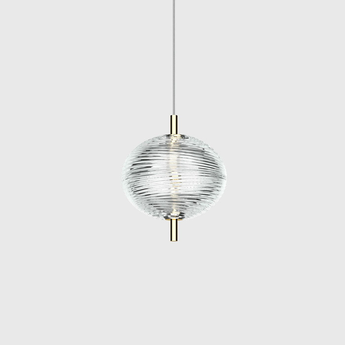 Valentina Designer Art modern lampă suspendată, negru/auriu