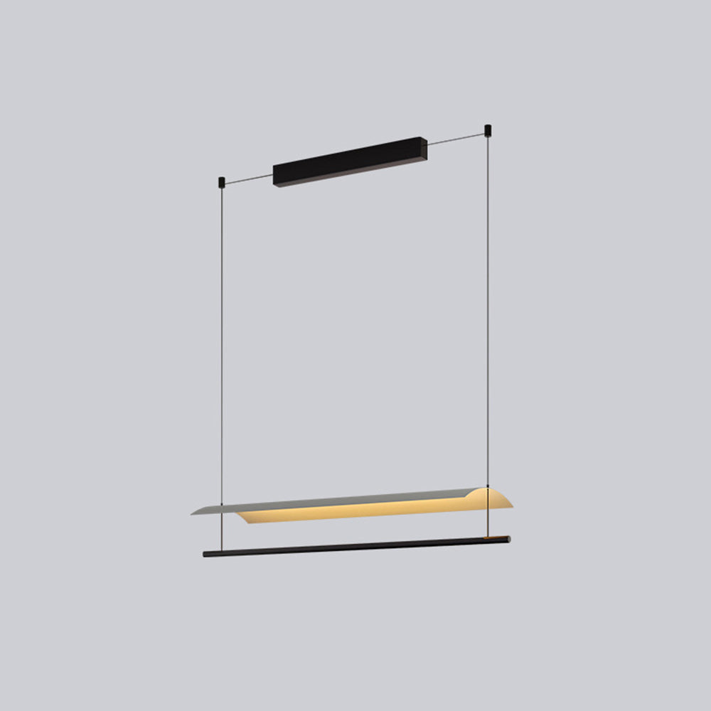 Arisha lampă suspendată minimalistă, liniară din metal