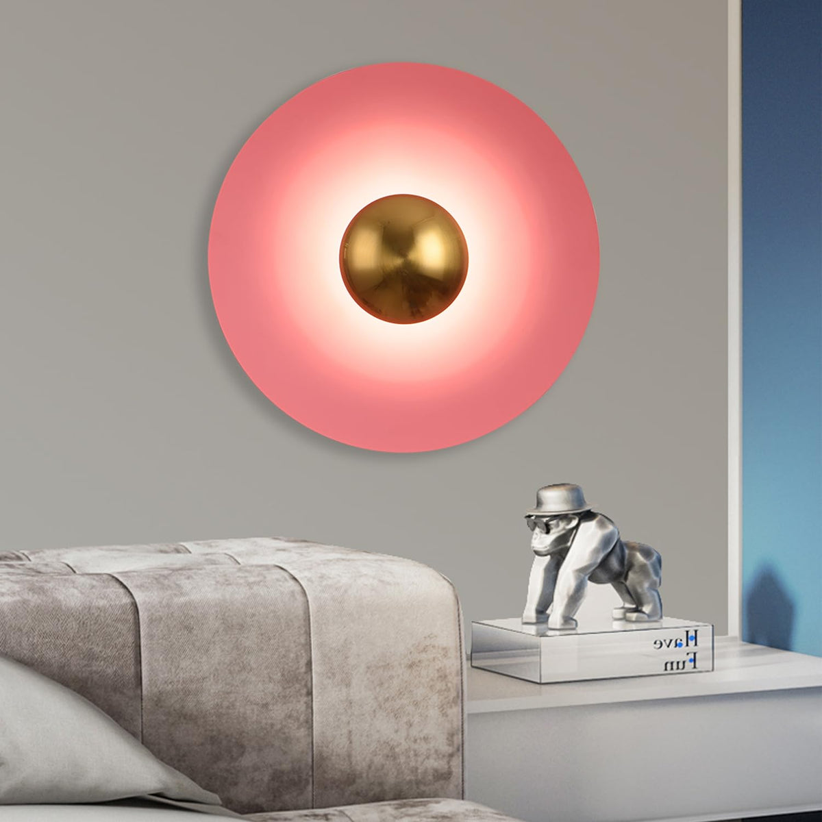 Valentina aplică de perete LED minimalist din placă metal Hotel Cameră de dormit