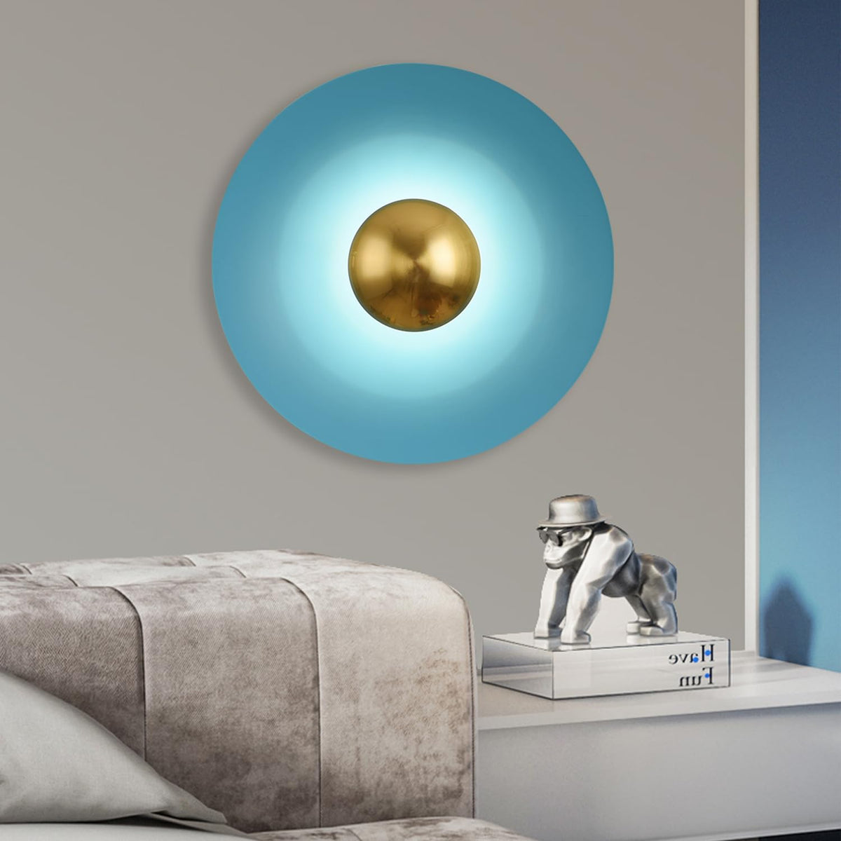 Valentina aplică de perete LED minimalist din placă metal Hotel Cameră de dormit